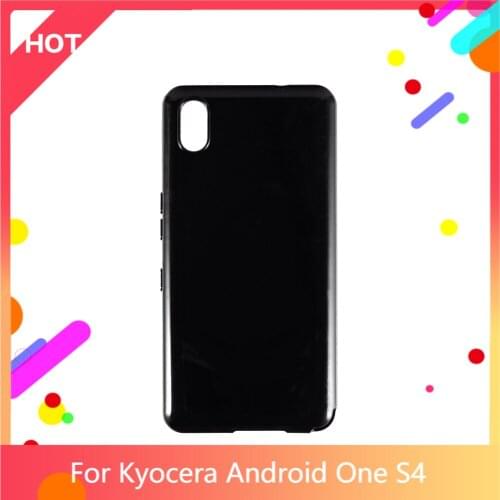 Android One S4 Case Matte Soft Silicone TPU Back Cover For Kyocera Android One S4 Phone Case Slim shockproof