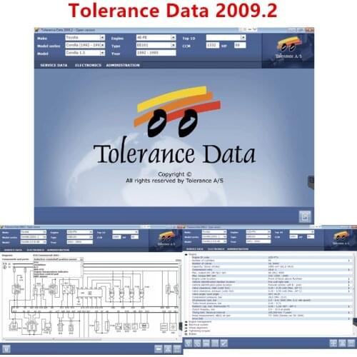 Diagnostic Software Tolerance Data 2009.2 Auto Repair Data with Free Keygen Unlimited Installation auto repair Program