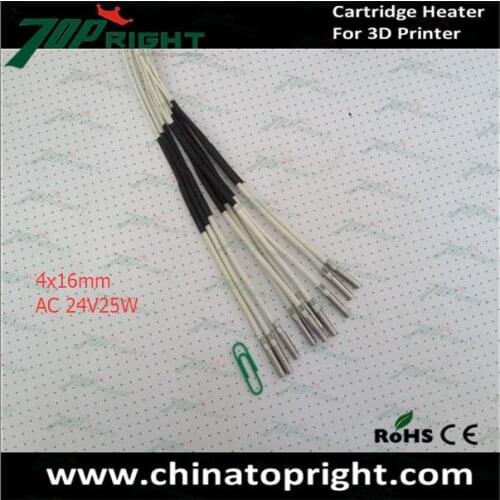 Diameter 4mm industrial resistance cartridge heater