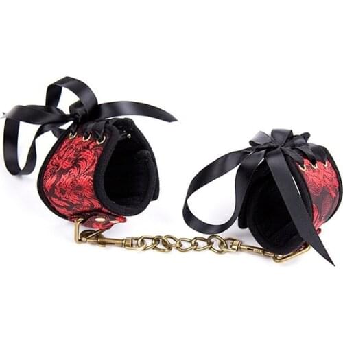 Erotic Sex Toys Bondage Handcuffs Anklecuffs Fetish HandCuffs For Women Adult Games Flirt Footcuffs For Couples