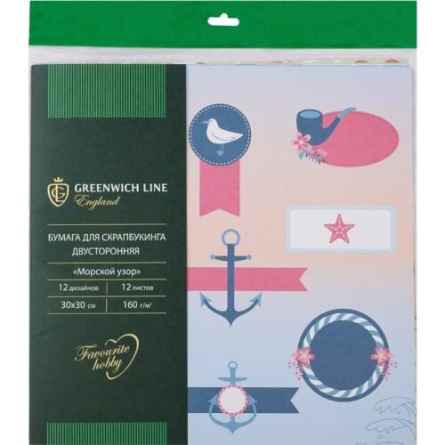 Greenwich Line Scrapbooking Decorations