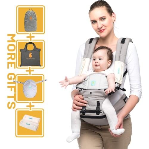 Kangarouse Baby Carrier Hipseat Multi-Functional Waist Stool Baby Slings for 0-36M KG-300