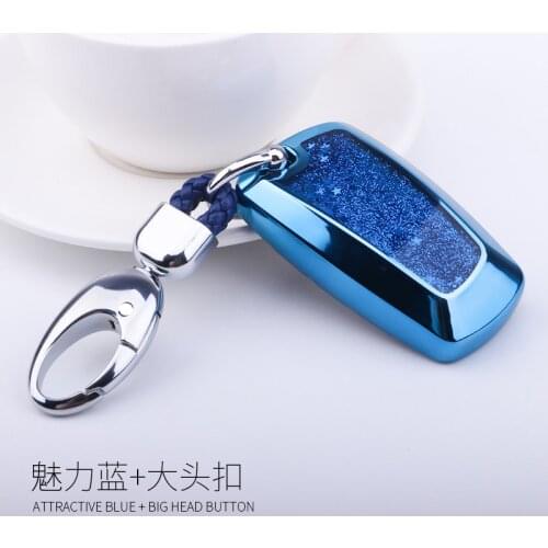 New Car Styling Quicksand TPUSmart key case holder shell bag For BMW 520 525 f30 f10 F18 118i 320i 1 3 5 7 Series X3 X4 M3 M4 M5