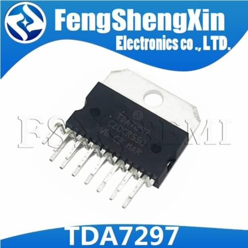New TDA7297 6.5-18V 15W*2 Car audio power amplifier chip ZIP-15