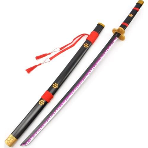One Piece Roronoa Zoro Swords Wado Ichimonji Sandai Kitetsu Yubashiri Shusui Enma Cosplay Props