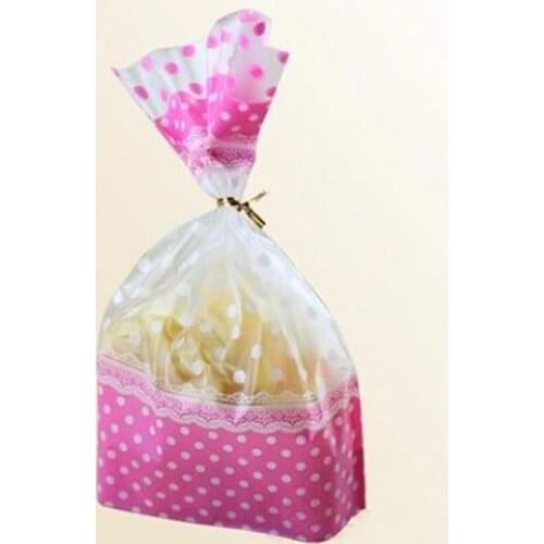 Gift Packing Bag Cookie Candy Bag Self-Adhesive Plastic Packing Bag For Wedding Party Biscuits Baking Package Supplies