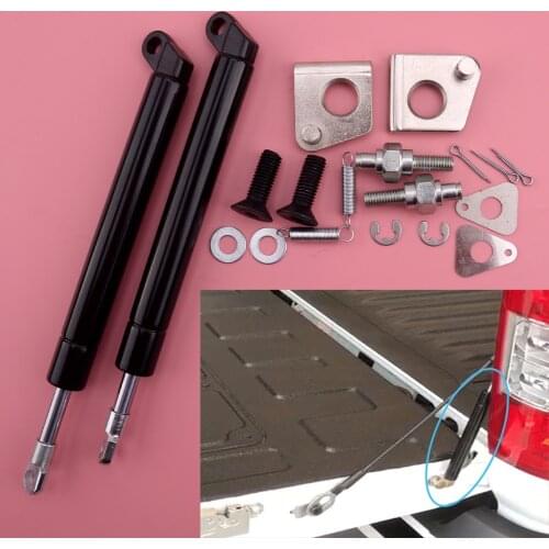 Spring Steel Tailgate Boot Trunk Gas Support Spring Slow Down Strut Lifter Shock Damper Kit Fit for Ford PX Ranger 2011-2017
