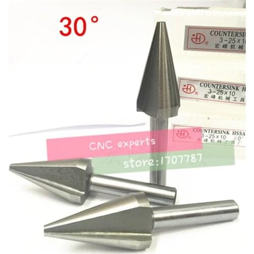 16mm 20.5mm 25mm 31mm 30 degree HSS-AL chamfering drill Processing: stainless steel, die steel, steel. Free shipping