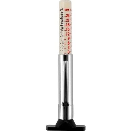 1PC color tire tread depth tester, tire tread depth pen pattern gauge, 0-25mm V6B5