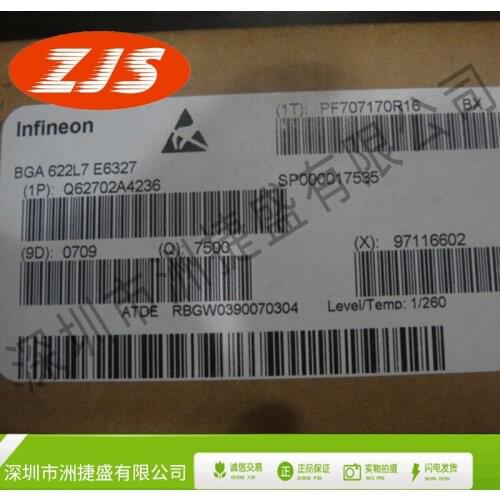 100% New Original In Stock BGA622L7 E6327 BGA622L7E6327 TSLP-7-1 Marking:BX