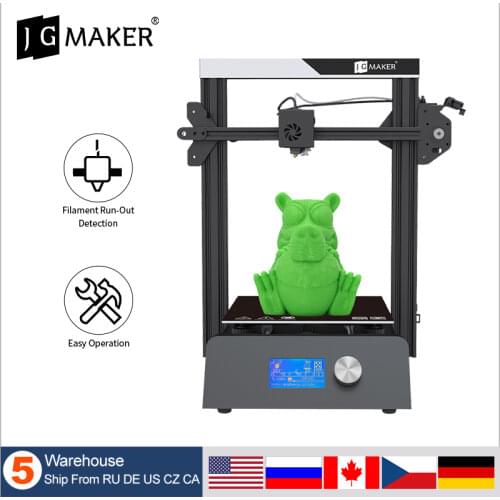 JGMAKER Magic FDM 3D Printer Diy Kit, Filament Sensor, High Precision, Fast Assembly, Open Source, Impresora 3D Printer