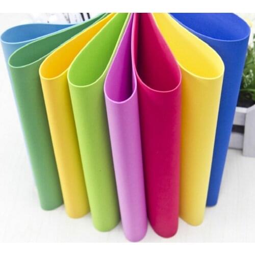 50*50cm 1mm Thick PE Foam Paper Handmade Sheets Sponge Scrapbooking Crafts for Flowers Background DIY Handmade Gift Card Decor