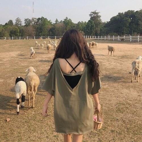 Женские хлопковые футболки AIWOTWOTONG China At AliExpress