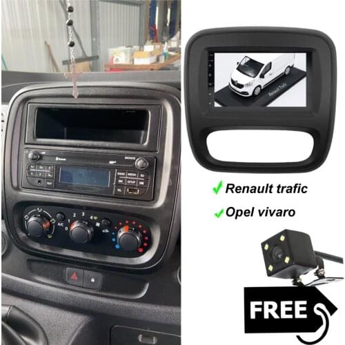 2Din Car Radio Multimedia Screen Android 10 GPS For Renault Trafic 2012 2016 2015 Opel Vivaro Nissan Nv300 Stereo Head Unit