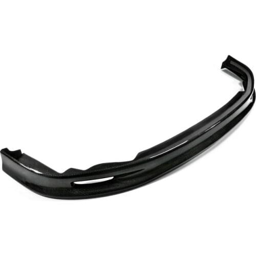 Car Accessories For Honda 99-00 EK Civic SP Style Carbon Fiber Front Lip Glossy Finish SP Bumper Splitter Fibre Tuning Kit