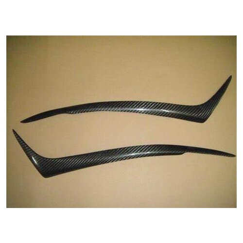 Carbon Fiber Headlight Eyelids Eyebrows for 1998-2005 VW Volkswagen Passat B5 3B