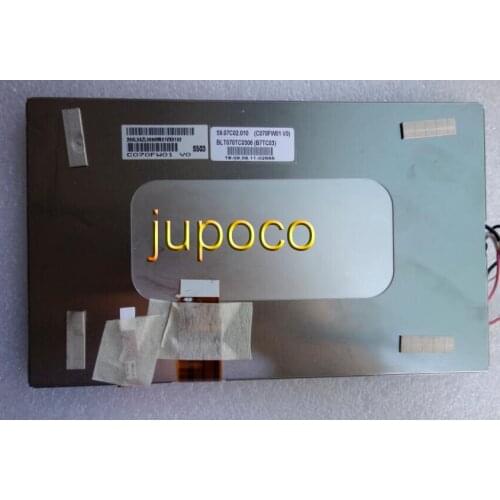 Original Car Navigation/DVD Display Screen by C070FW01 V0 LCD Screen WITH TOUCH SCREEN