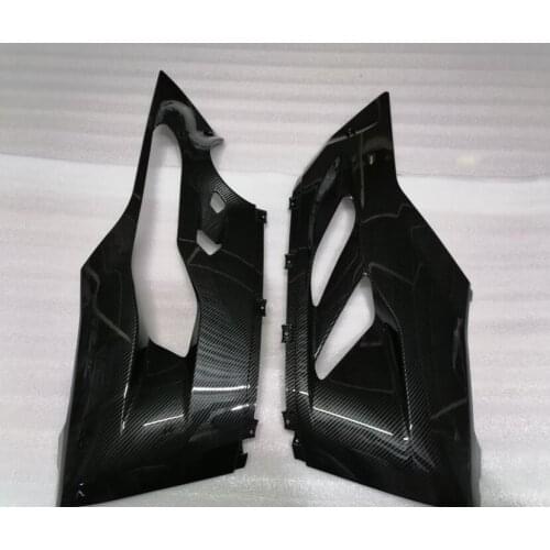 A pairs Motorcycle Parts carbon For 1299 959 lower side left and right Fairing abs injection good qulatiy