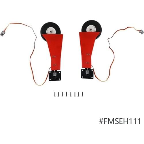 Landing Gear with Retract Set for FMS ROC Hobby 1100mm P51 Dago Red ROC008