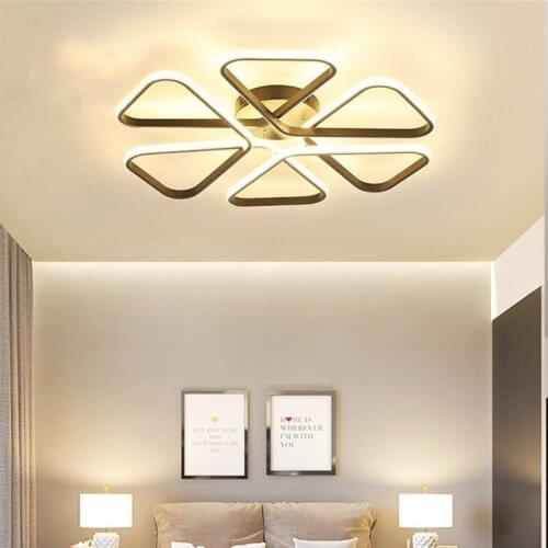 Modern Led Ceiling Light Indoor Home Ceiling Lamp For Living room Bedroom Dining room Lighting Fixture Black&White Luminaires WF