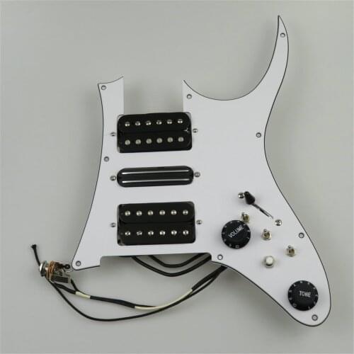 The Versatile HSH Hummer Pickup Is A Pre-wired Pickguard Guitar Pickup For Ibanez Style