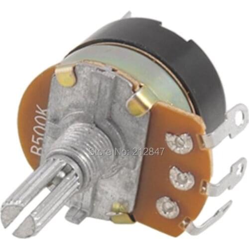 WH138 1_2W Power Single Linear Switch Carbon Potentiometer 500K Ohm B500K