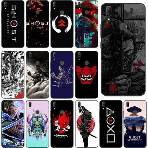 YNDFCNB ghost of tsushima Phone Case for vivo Y91C Y11 17 19 53 81 31 91 for Oppo a9 2020