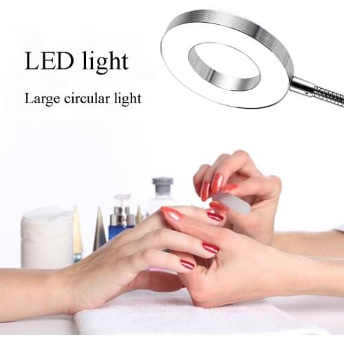 1pc Permanent Makeup Accessories Tattoo Lamp with Clamp USB LED Lamp Cold Light Eyebrow Eyelash Extension Beauty Salon Tools