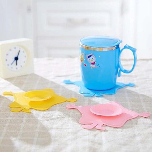 1pcs Children Tableware Non-slip Bowl Suction Pads Baby Plate Kids Bowl Magic Silicone Sucker Chuck Side Magic Absorbing Wall