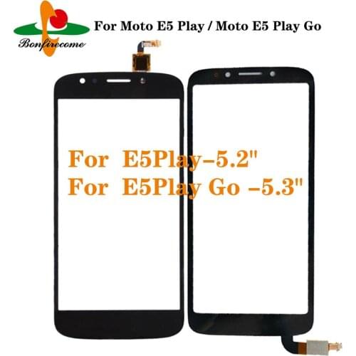 10Pcs\lot For Motorola Moto E5 Play XT1920 XT1921 Touch Screen Digitizer Panel For Moto E5 Play Go LCD Front Glass Sensor