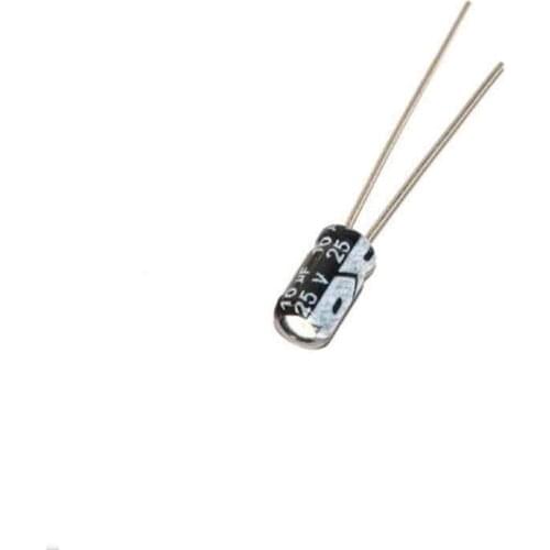 100pcs 25V10UF volume 4x7mm Aluminum electrolytic capacitors 25V10UF