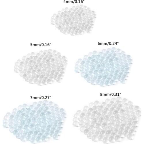 100pcs/bag Glass Ball Outdoor Hunting Slingshot Shot Pinball Catapult Target Ammo