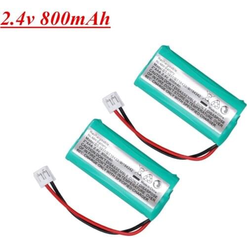 2.4V 800mAh Ni-MH Cordless Phone Battery for Uniden BT-1011 BT-1018 BT1011 BT1018 BT8001 BT-694 CPH-515D