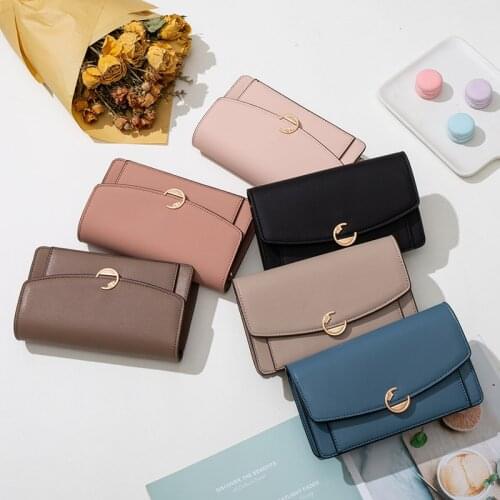 2021 Women Brand Small Solid Color PU Leather Crossbody Bags Lady Multifunction Female Simple Totes Flap Shoulder Handbags