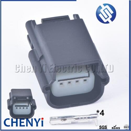 4 Pin female Automotive waterproof connector Keyless Entry ATS Fog Light Strobe Plug Antenna Module Sensor Connector for Ford