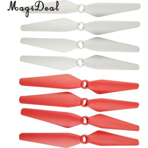 MagiDeal 4Pcs Paddle Propeller Prop Blade for SYMA X8SW X8SC X8SG X8 Pro RC Remote Control Aircraft Helicopter Parts Accs