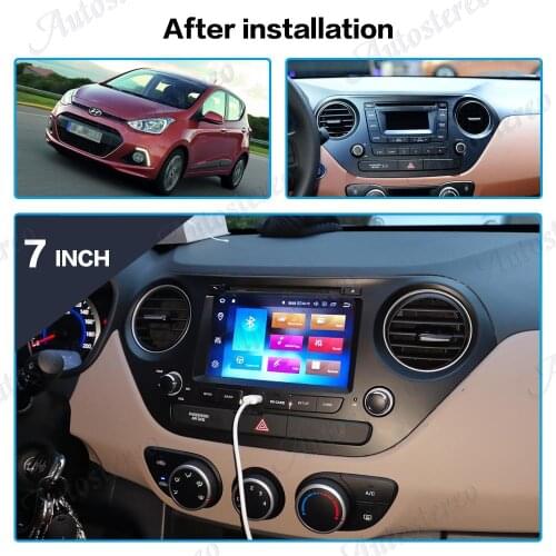 For HYUNDAI VERNA Android10 4+128G Screen Car Multimedia DVD Player GPS Navigation Auto Audio Radio Stereo Head Unit