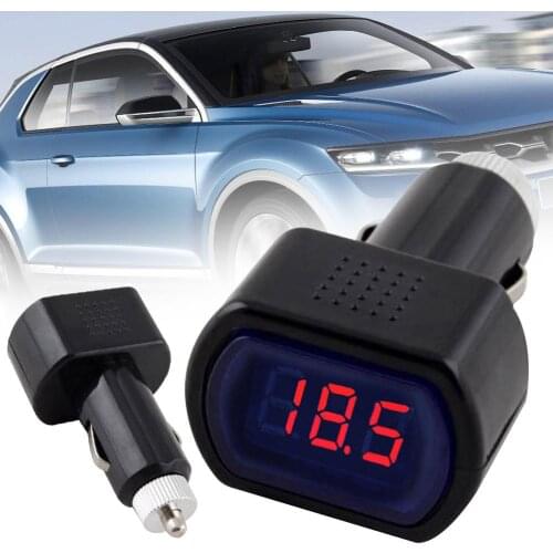 Car Voltmeter Battery Tester Cigarettess Lighter Digital Voltage Monitor Gauge 2020