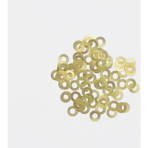 Brass Made Pad for 84/91mm Victorinox Swiss Army Knife Brass Washer for SAK 30 Pack