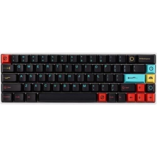 GMK Metropolis Keycap 126 keys Cheey Profile Sublimation Mechanical Keyboard Keycaps cherry 3000 68 Filco Customized Key-cap