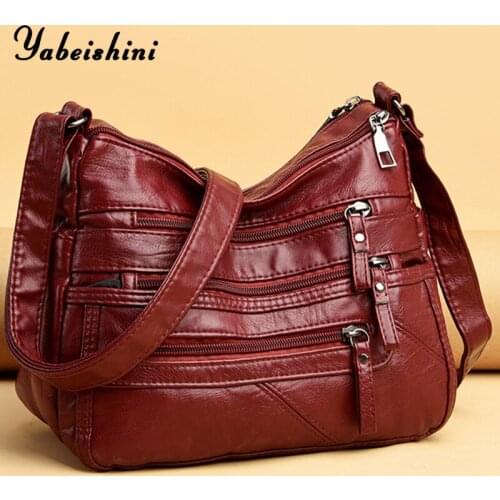 New 2021 Ladies Shoulder Crossbody Bags Luxury Handbags Women Bag Designer Leather Handbags Small Bags For Women High Capacity