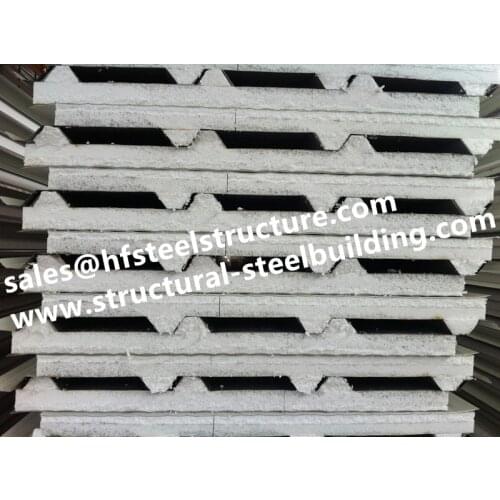 Fire resistant EPS/ PU sandwich insulation panel from China manufacturer used in wall and roof, cold room panel