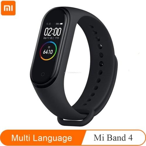 Original Xiaomi Band 4 Smart Bracelet Colorful AMOLED Screen Band 4 Smartband Fitness Traker BT Sport Waterproof Smart Band