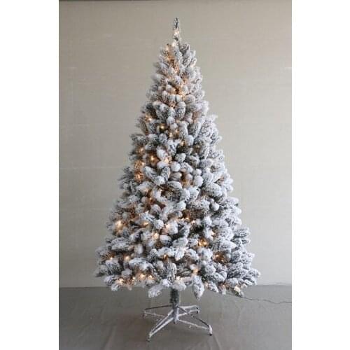 Christmas scene decoration supplies 1.8 meters green tufted Christmas tree with ornaments