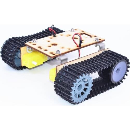 Cheapest Smart Robot Tank Chassis Tracked Car Caterpillar Crawler Platform with TT Motor for Arduino DIY Robot Toy Part