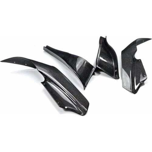 Skyline R33 GTR Real Carbon Fiber Auto Select OEM Front Bumper Canard 4pcs