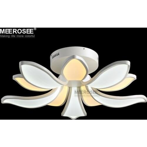 Modern LED Chandelier Light Fixture LED Flower Acrylic Lamp Lustres lamparas de techo Light For Dining Living Room