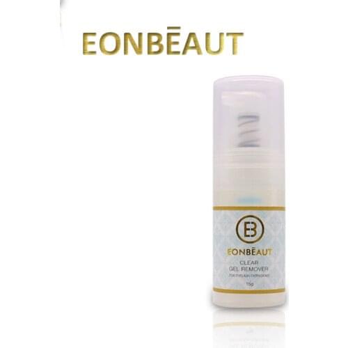 1 Bottle EONBEAUT Eyelash Glue Gel Remover Remover 15ml Eyelash Extension Tool Fragrancy Smell Glue Remover For Professionals