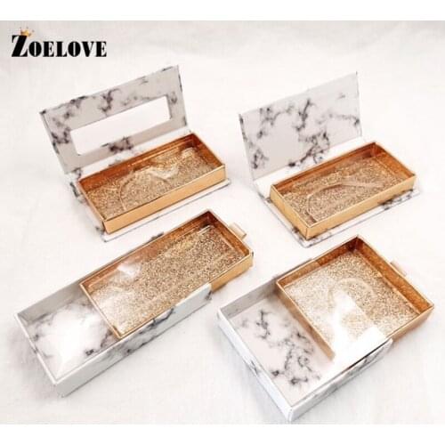 Wholesale Eyelash Packaging Box 5d Mink Eye Lashes Pack Vendors False Eyelashes Box Package Custom Logo 30mm Lashes Boxes Case