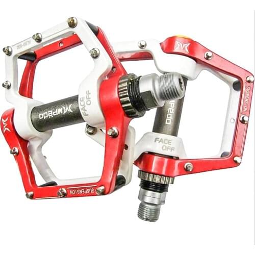 Bicycle Pedals Aluminum Alloy Mountain Bike Platform Pedals Cycling Footrest Foot Flat Sealed Bearing Pedals for Road MTB